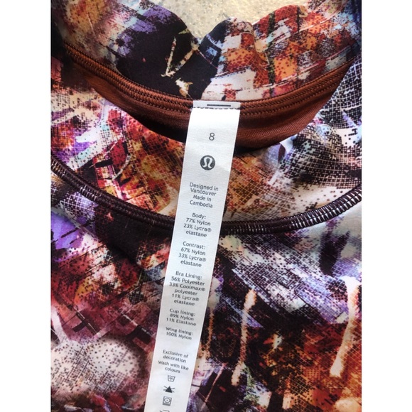 Lululemon Everlux and Mesh Cropped Tank
Urbantricity Multi / Dark Terrace - Picture 7 of 8